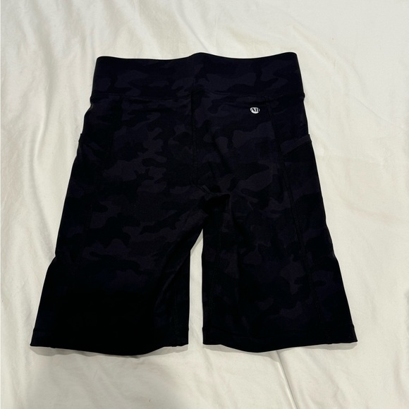 All Access x BANDIER Black Camo Biker Shorts - Picture 5 of 7